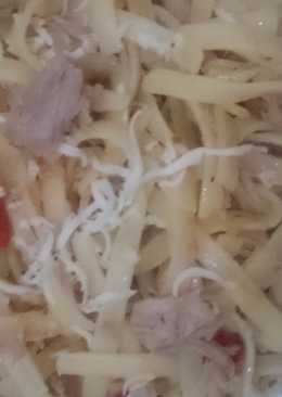 Spaghetti Aglio Olio Tuna