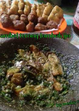 Sambel terong lombok ijo