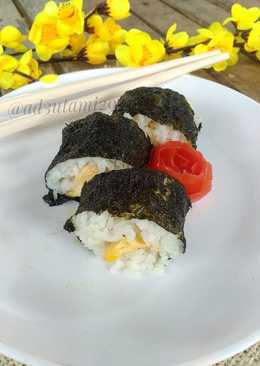 Nasi Gulung Nori Isi Telur #PR_RecookMantenElise