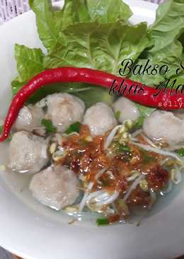 Bakso sapi ala abang abang bakso malang