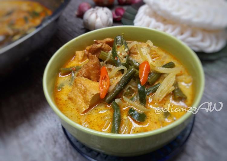 cara membuat Sayur Labu Siam kuah kuning (Lodeh)