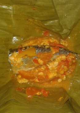 Pepes Tongkol Tempe Asam Pedas