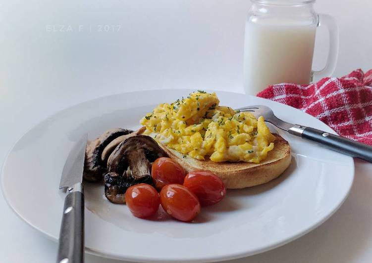 resep Scrambled Eggs