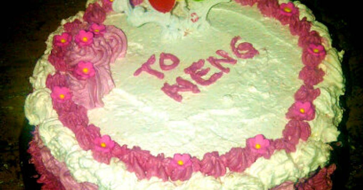Resep Ombre cake tart