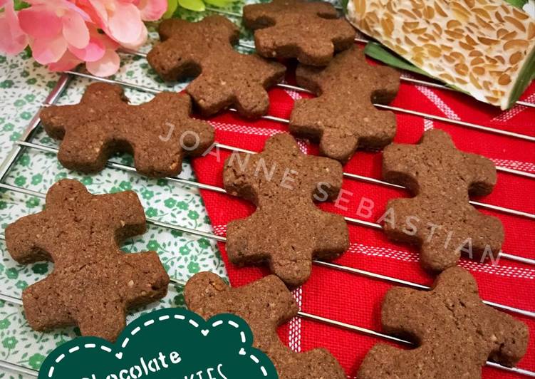 resep lengkap untuk Chocolate ‘Tempe’ Cookies