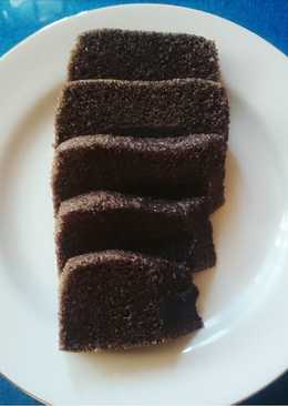 Bolu kukus Ketan hitam (chiffon ketan hitam)