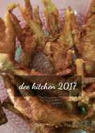 Kaki ayam goreng garing