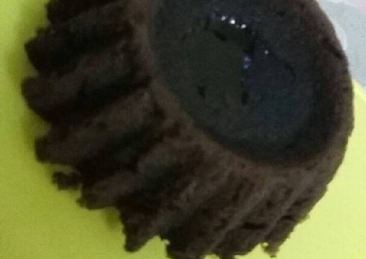 Resep Chocolate lava cake (steam) By ellenapuspitha
