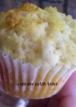 Cupcake Putih Telur