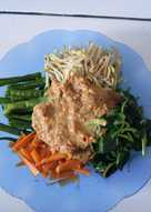 Resep pecel sayuran sederhana & enak.