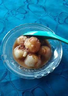 Cilok mini sederhana bumbu kacang