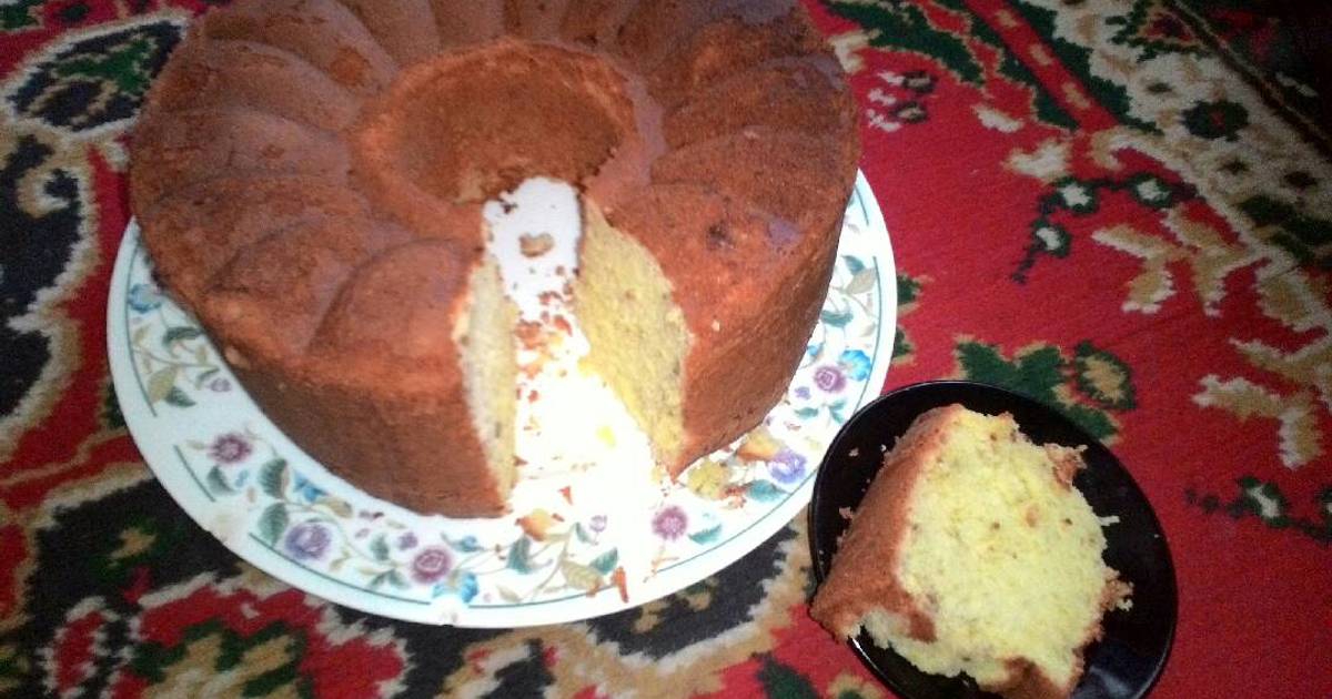 Resep Banana sponge cake Resep Banana sponge cake