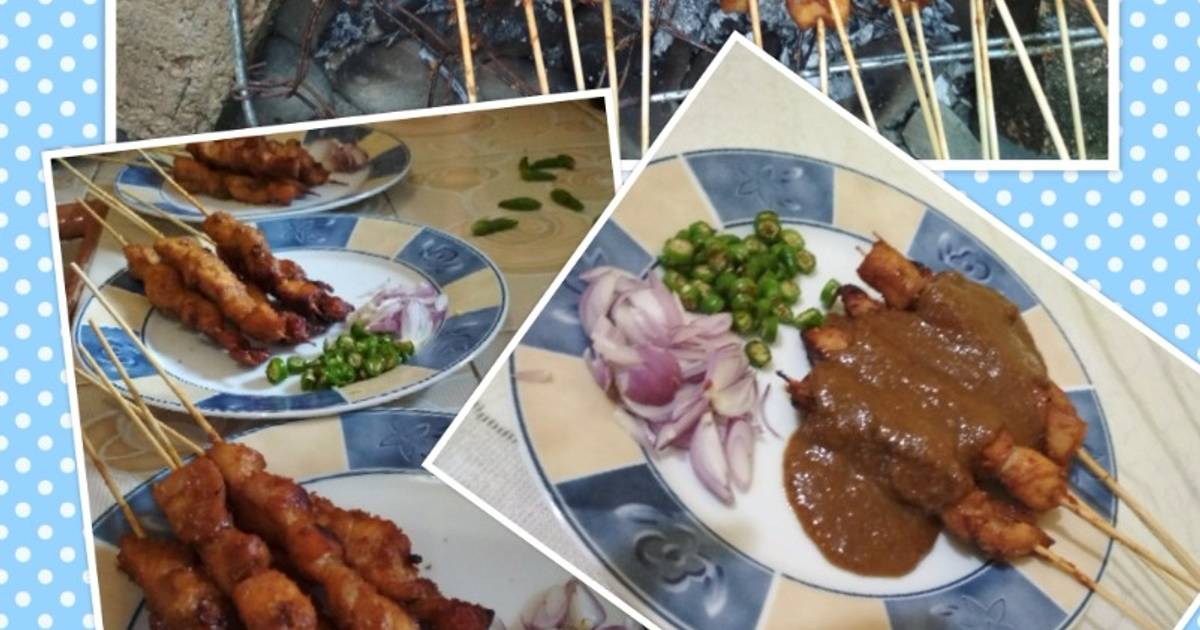 351 resep  sate  ayam  bumbu  kacang  enak dan sederhana Cookpad