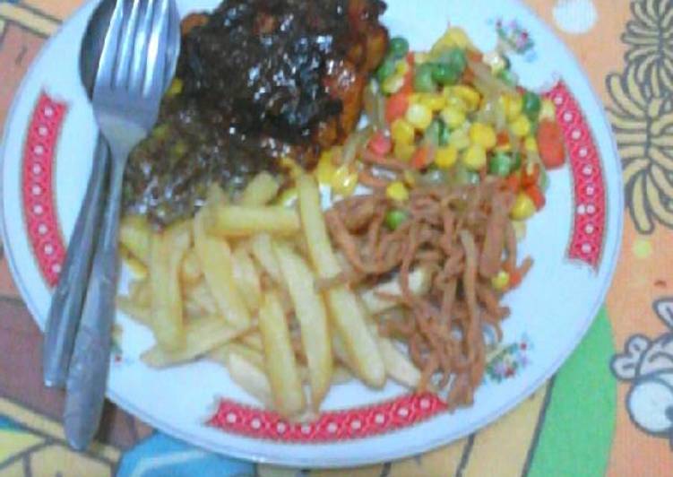 resep masakan Iga Bakar BBQ