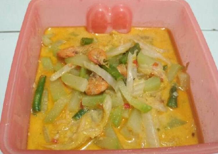 resep makanan Tumis Labu siam kombinasi