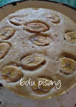 Bolu pisang kukus lembut