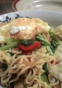 Mie daging kobe nasi goreng pool pedas