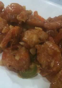 Udang bumbu Szechuan