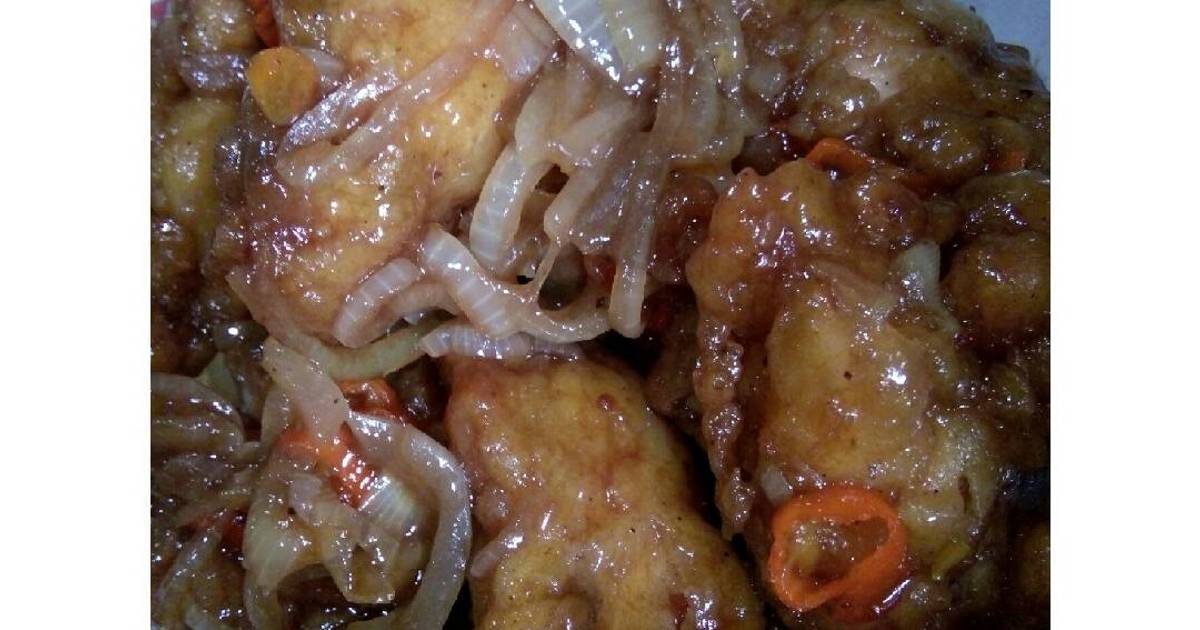 Resep Ayam  Krispy Saos Tiram  oleh Eryna Dwi Hastuti Cookpad