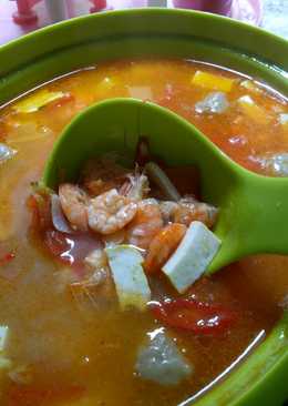 Tom Yum Udang dengan Knorr