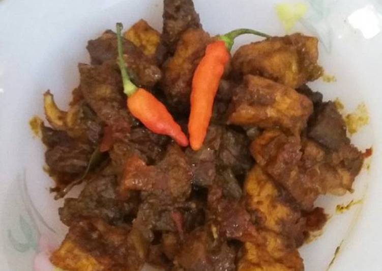 gambar untuk resep Sambel Goreng Ati & tahu