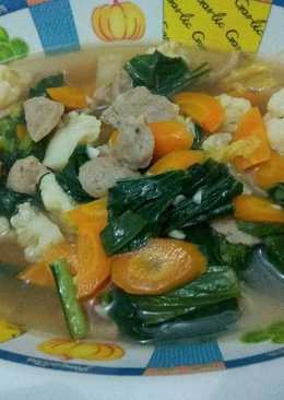 Capcay kuah bening seger