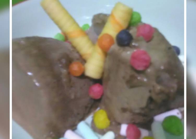 cara membuat Ice cream coklat creamy