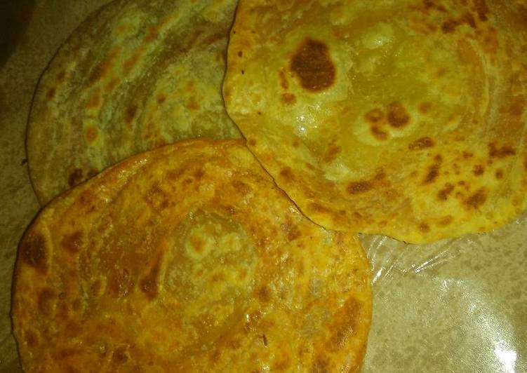 bahan dan cara membuat Canai/roti maryam