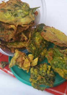 Bayam selimut tepung/ keripik bayam