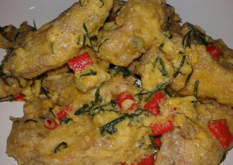 resep Ayam Goreng Telur Asin