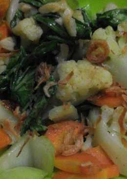 Capcay sayur sederhana