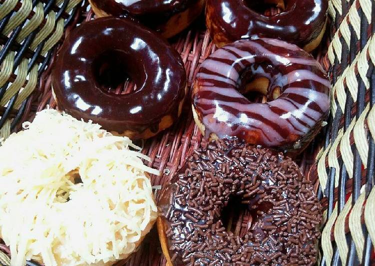 resep lengkap untuk Donat super soft and fluffy