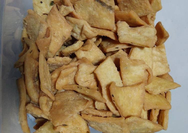 resep makanan Kue Bawang Gurih No MSG