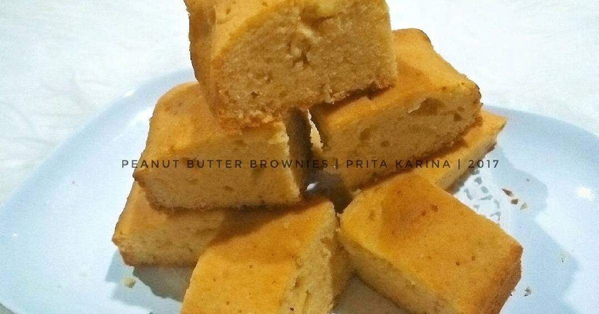 Resep Peanut Butter Brownies oleh Prita Karina - Cookpad