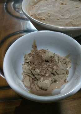 Ice Cream Choco Coffee (simple, lembut dan enak)