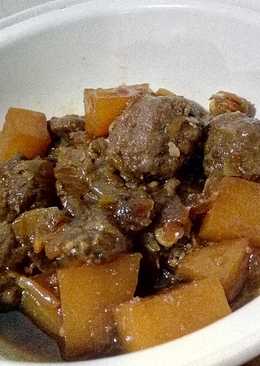 Semur Bola Daging Simpel