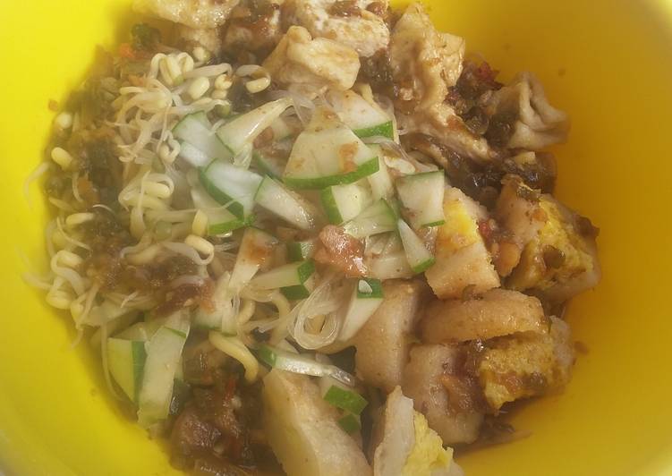 resep Rujak Tahu Super Simple dan Enak