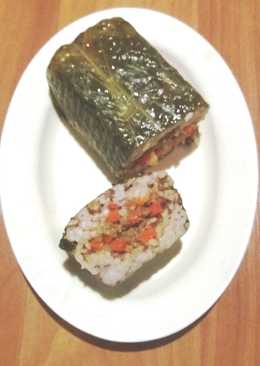 Pepes Nasi Isi Arem-Arem