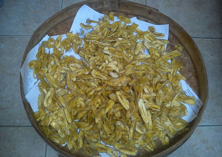 resep Kripik Pisang Gurih