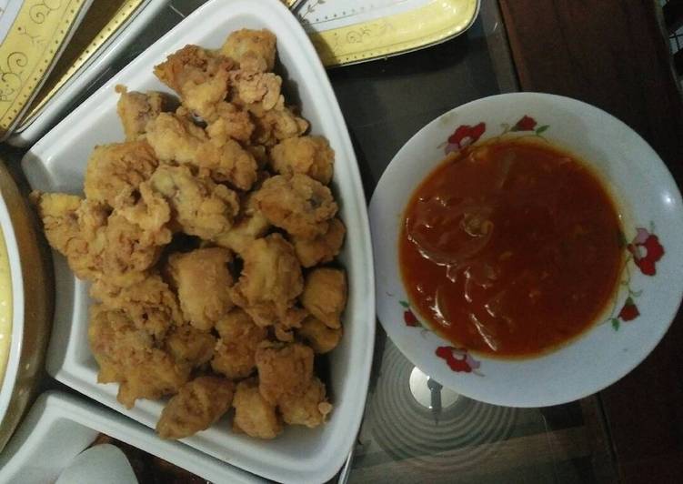 gambar untuk cara membuat Cumi crispy saos asam manis