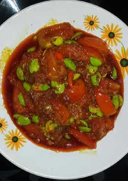 Sambal petai ikan asin