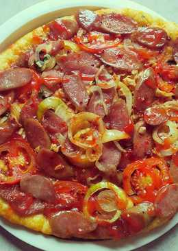 Pizza sosis (teflon)