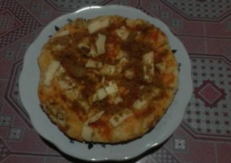 gambar untuk resep makanan Pizza Keju Abon Sapi