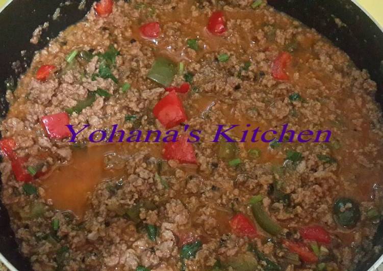 resep masakan Saus Bolognaise (Saus Spageti)