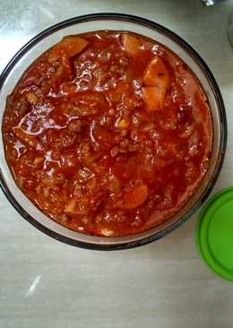 Saus Bolognese (untuk spaghetti, pasta, schotel, lasagna, pizza, dll)