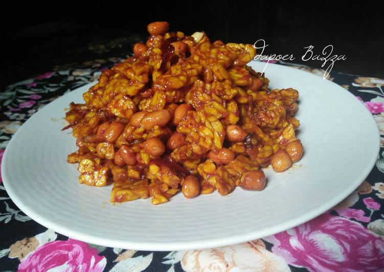 Resep Sambal Goreng Kering Tempe Pedas Manis oleh Nurul Udhiyah Bakri