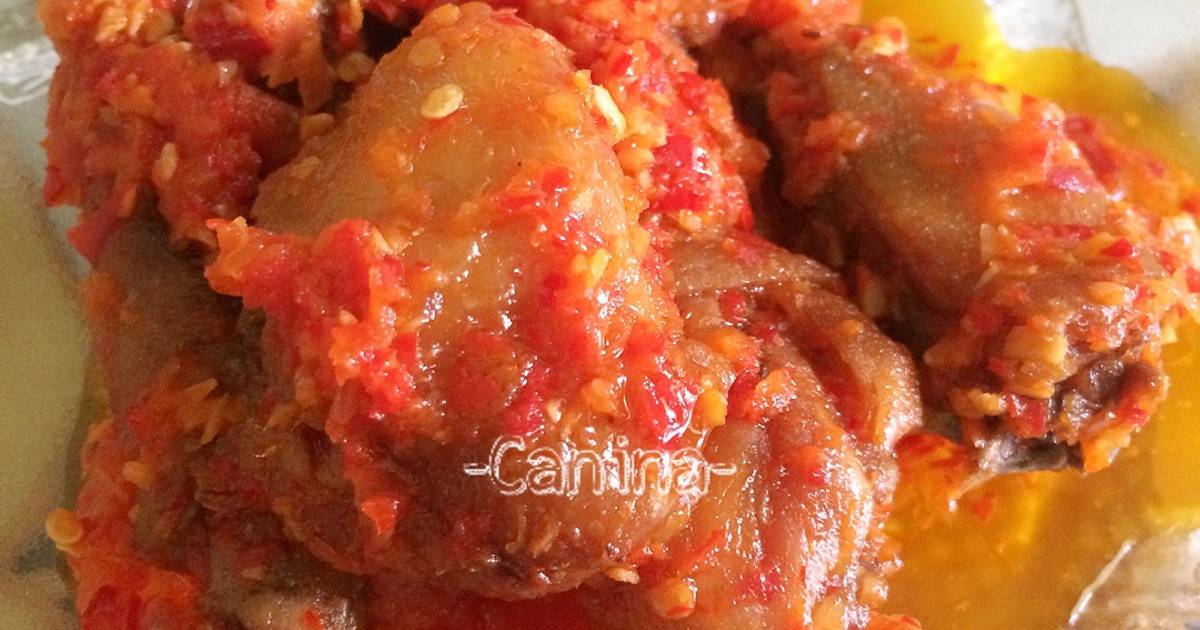 Resep Ayam Balado ala Canina Kh