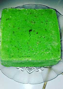 Bolu Kukus Pisang Pandan