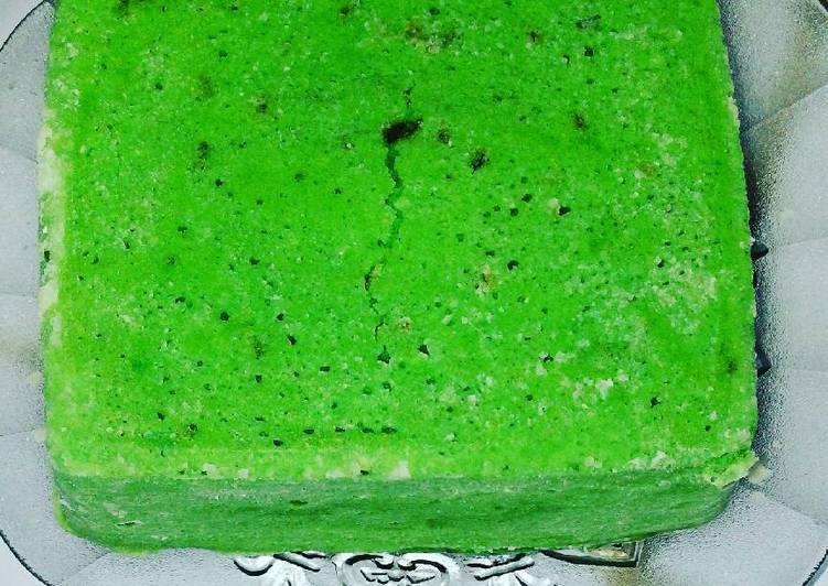 resep makanan Bolu Kukus Pisang Pandan