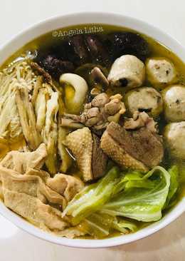 Ciang mu ya,sup jahe dan daging bebek #taiwan food